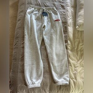 White Fox Boutique Gray Joggers with Relaxed Fit